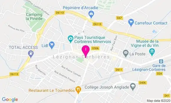 Localisation Muriel Abbal