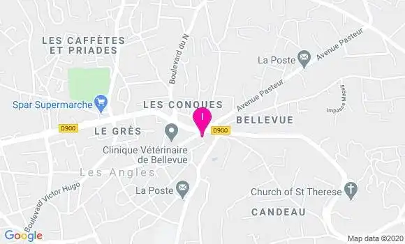 Localisation Amandine Labarrere