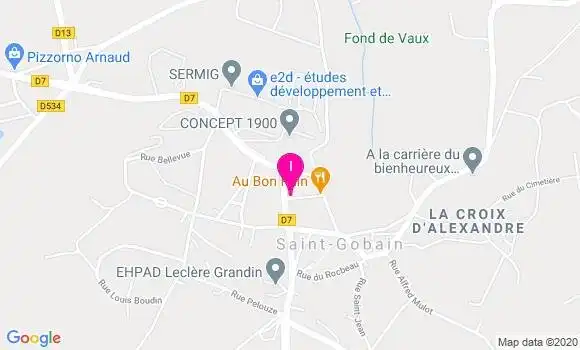 Localisation Guillaume Pillon