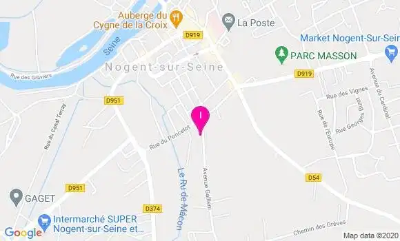 Localisation Camille Chartrain
