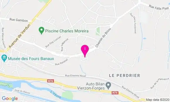 Localisation Emilie Lausdat