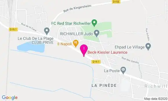 Localisation Nathalie Gerbeau