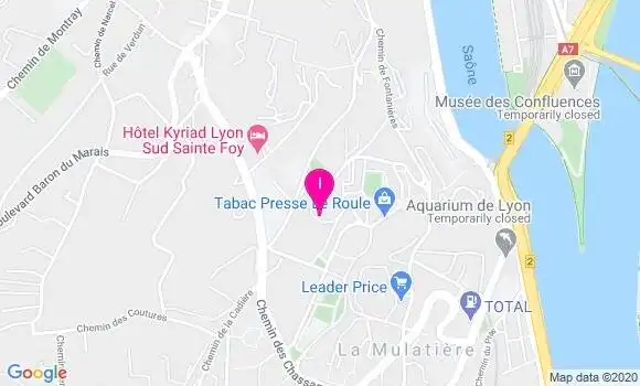 Localisation Caroline Orfila