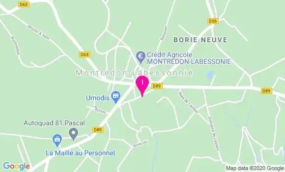 Localisation Pauline Maraval