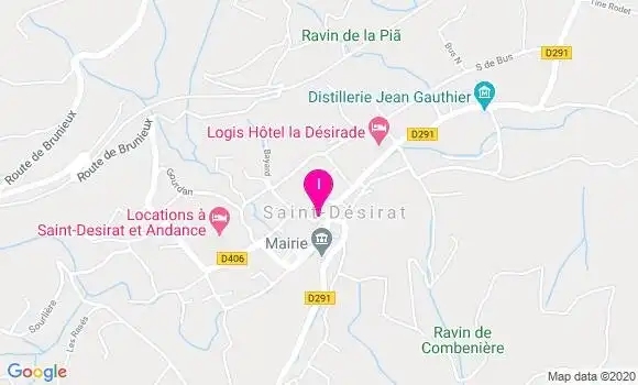 Localisation Eglantine Gauthier