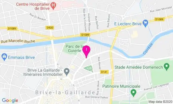 Localisation Sophie Bernard
