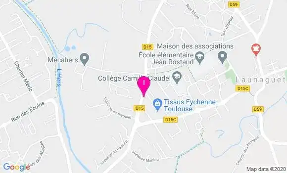Localisation Justine Ballarin
