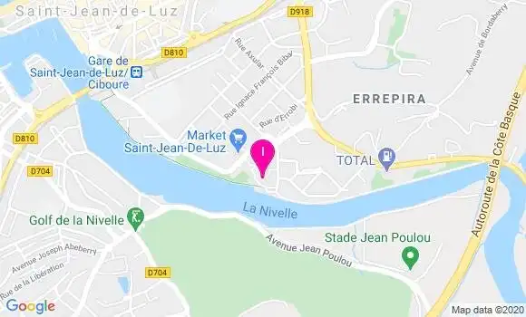 Localisation Berengere Lesbordes
