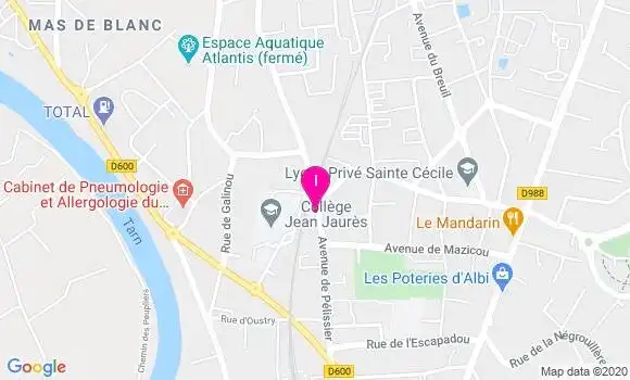 Localisation Vincent Perdereau