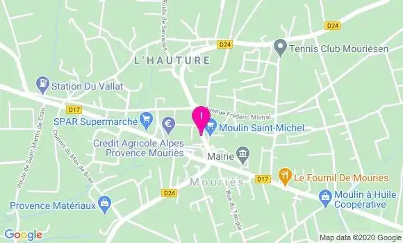 Localisation Carlyne Negro Viale