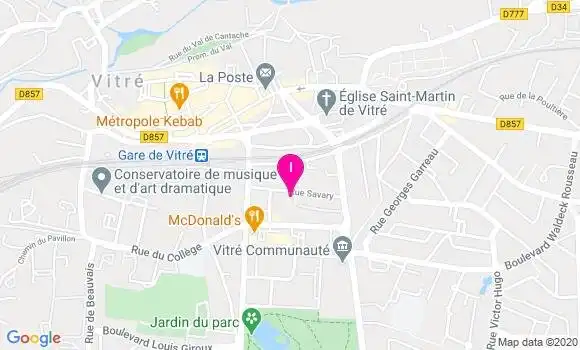 Localisation Magali Travers