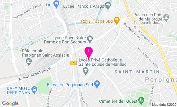 Localisation Madeline Pala