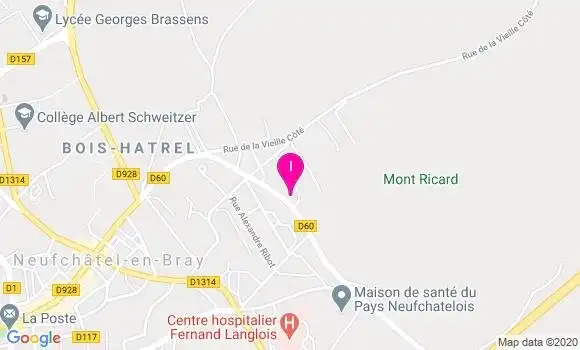 Localisation Emilie Bourel