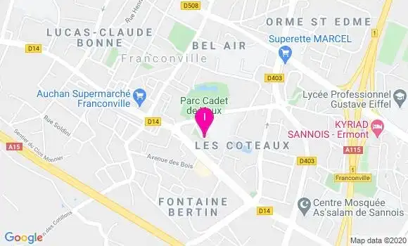 Localisation Virginie Chilou Abric