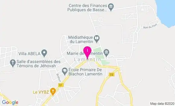 Localisation Sandra Francillette Silou