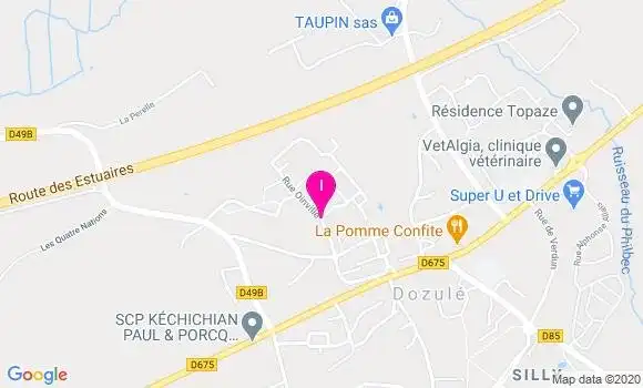 Localisation Sabrina Neuville