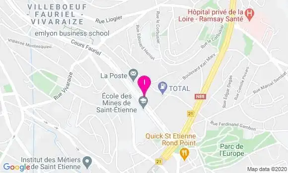 Localisation Nicolas Dupuis