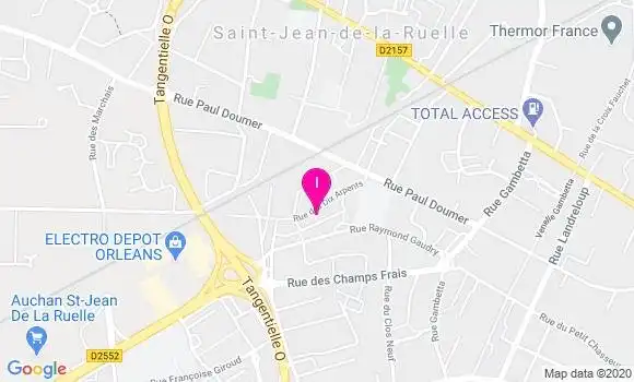 Localisation Gilles Boulay