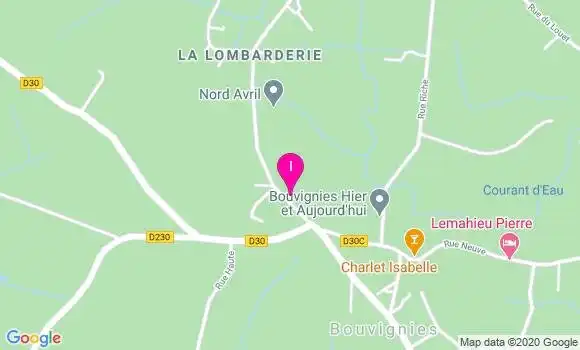 Localisation Audrey Bourdier