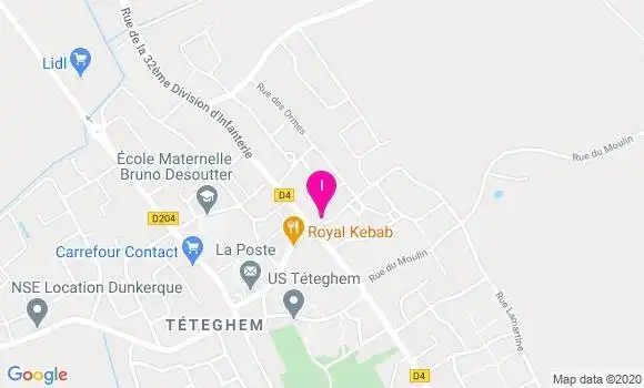 Localisation Floriane Vervoort