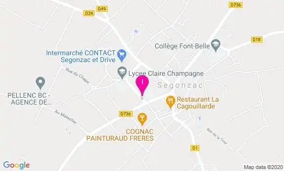 Localisation Sonia Marcombe