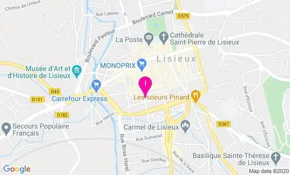 Localisation Rachel Lelievre