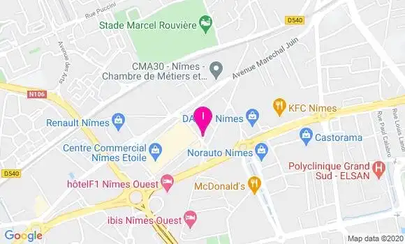 Localisation Audrey Catherine Faure