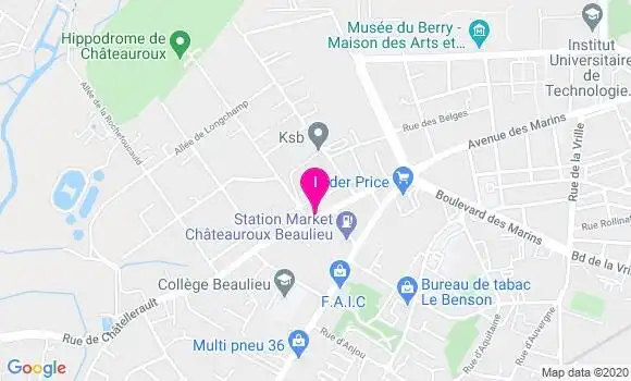 Localisation Aline Thibault
