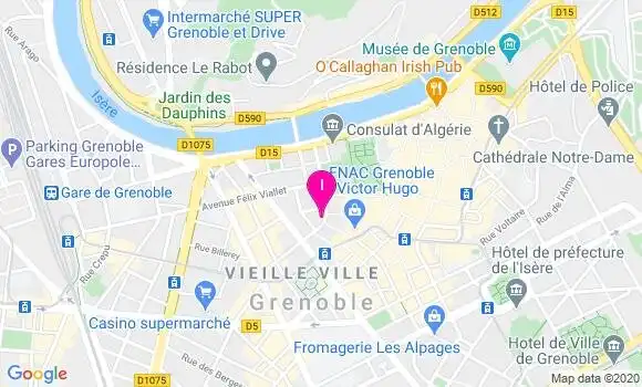 Localisation Paul Chiambretto