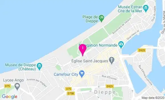 Localisation Ingrid Laval