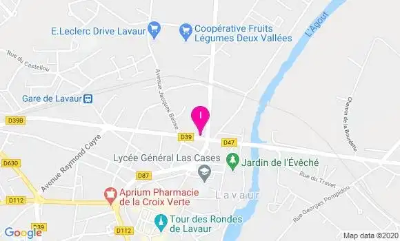 Localisation Amandine Faure