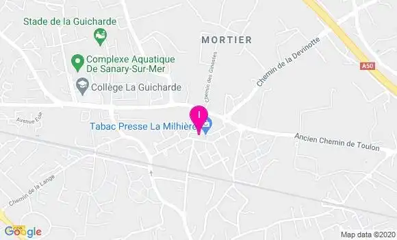 Localisation Edith Repetto