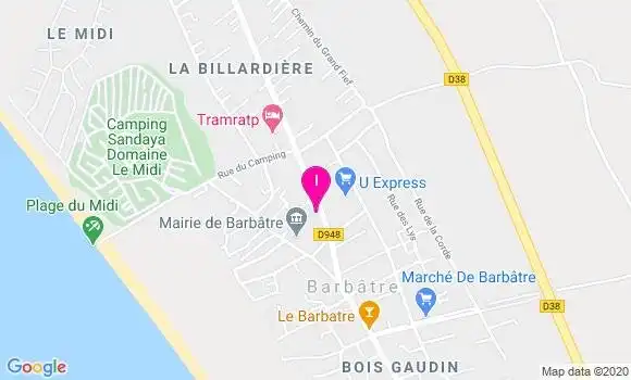 Localisation Francois Fromentin