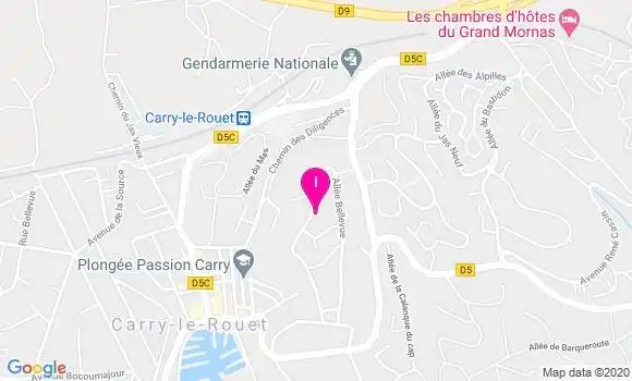 Localisation Caroline Martin