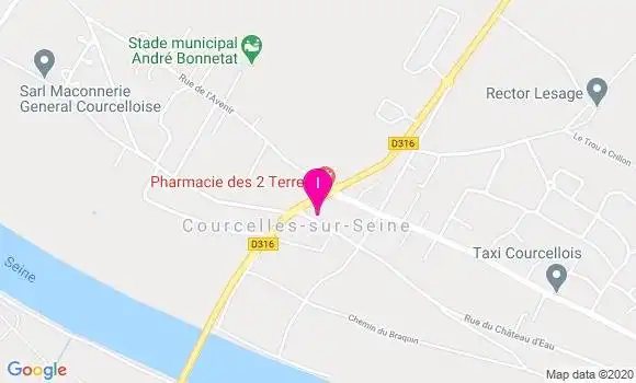 Localisation Christine Robert