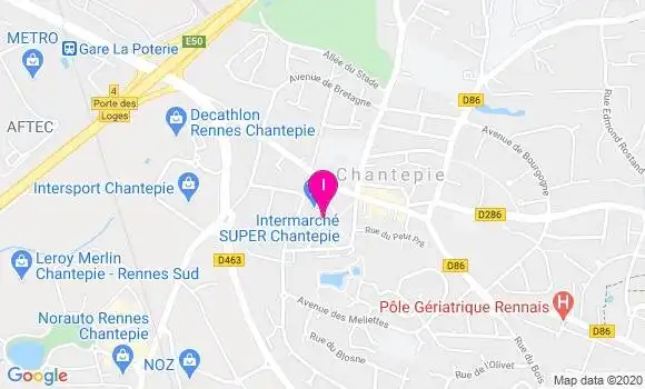 Localisation Annaig Bouchet