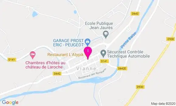 Localisation Helene Peraire