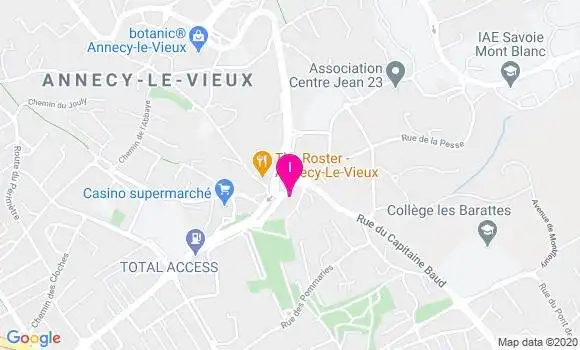 Localisation Julie Grimal