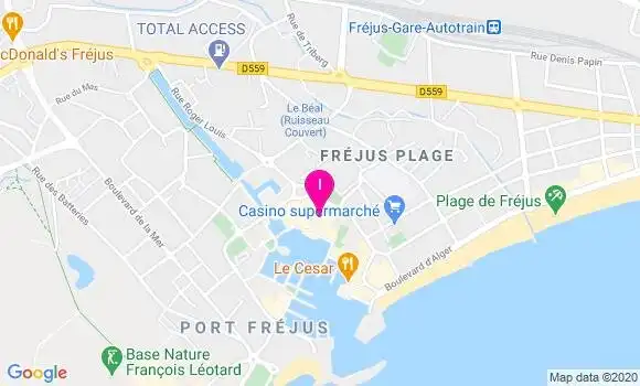 Localisation Maeva Fonmarty