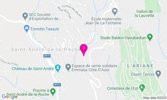 Localisation Caroline Delesalle