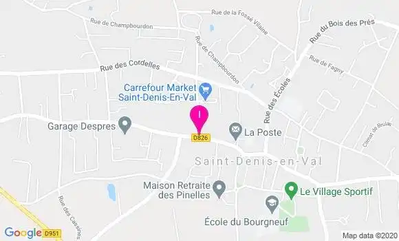 Localisation Laetitia Devilliers