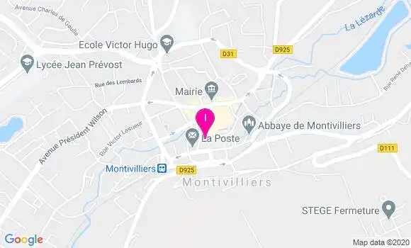 Localisation Aline Marie