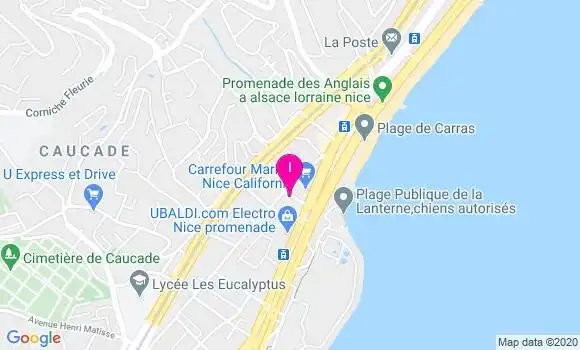 Localisation Elodie Bouche