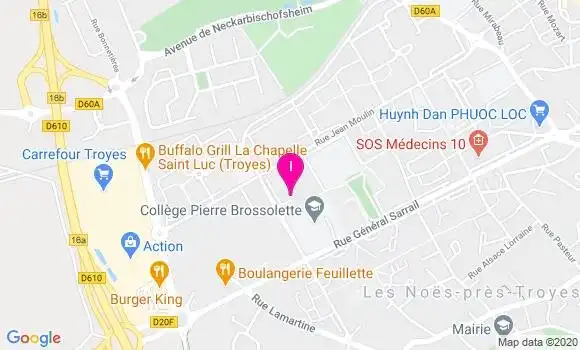 Localisation Gaetan Lhoste
