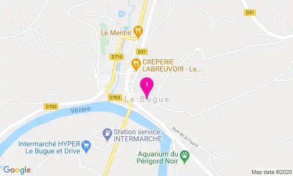 Localisation Amandine Lacour