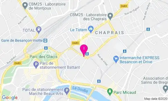 Localisation Elise Detrie