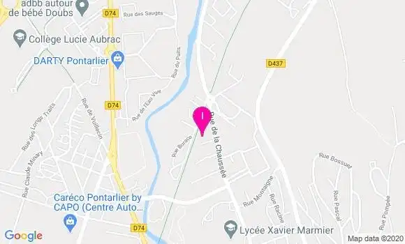 Localisation Fabienne Bessot