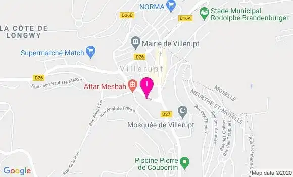 Localisation Nisrine Alem