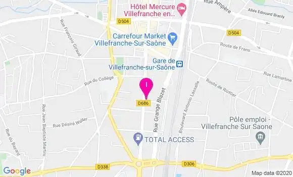 Localisation Francois Thelliere