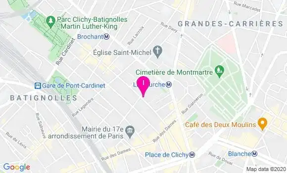 Localisation Virginie Bertoldo